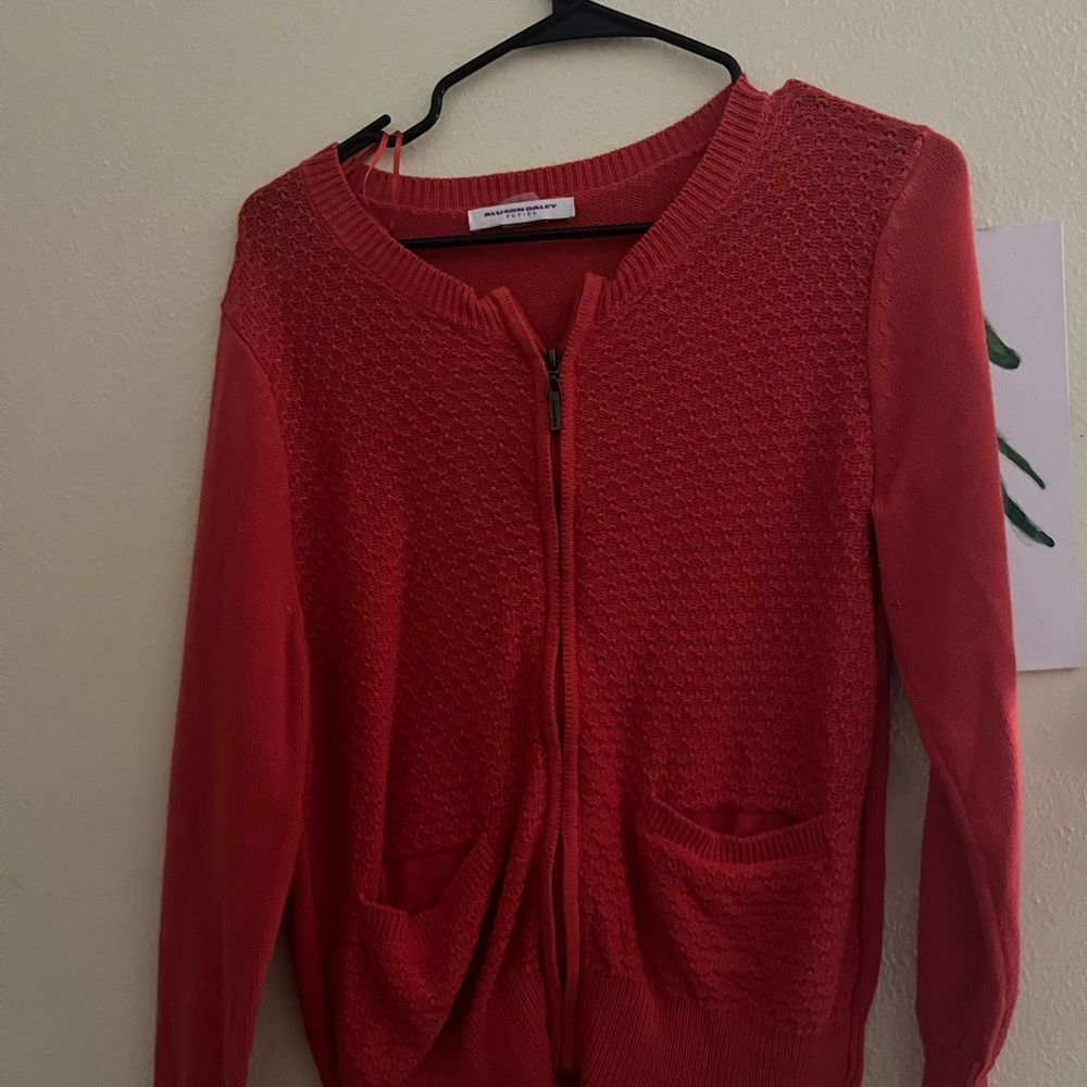 Women's Red Sweater